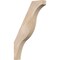 Ekena Millwork 3 1/2"W x 22"D x 34"H Funston Smooth Knee Brace, Douglas Fir BRC04X22X34FST00SDF - alternate 1